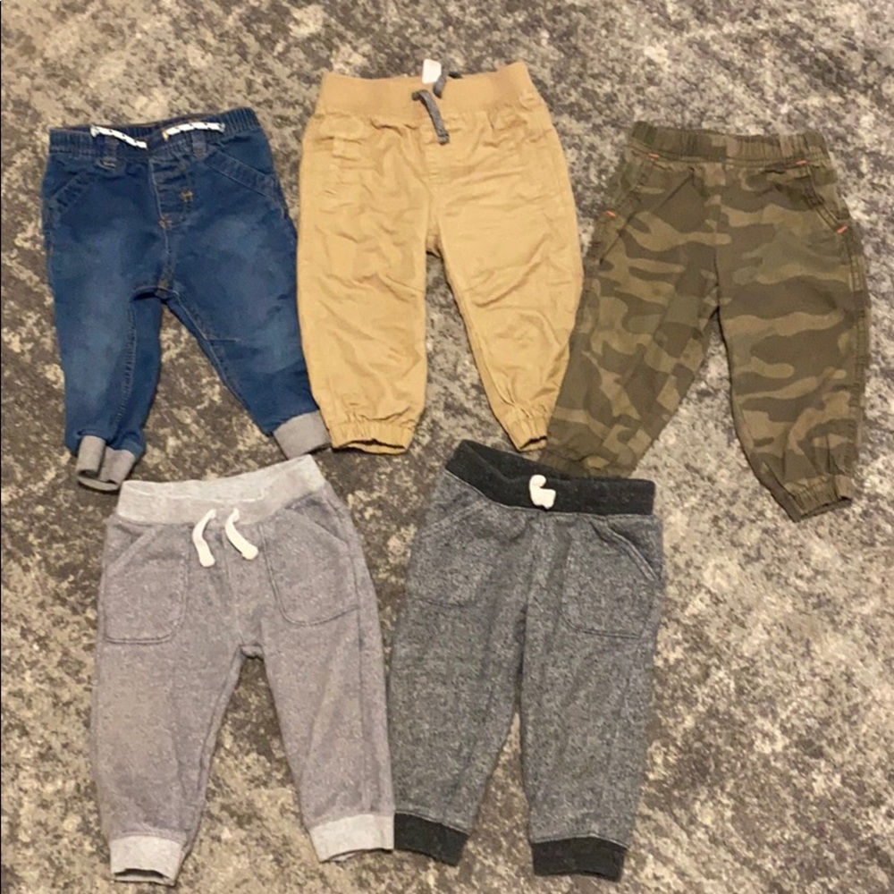 Lot of 12 month baby pants